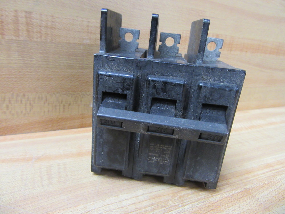 Siemens BQ3-B030 ITE Circuit Breaker 30A 3P BQ3B030 (Pack of 2)