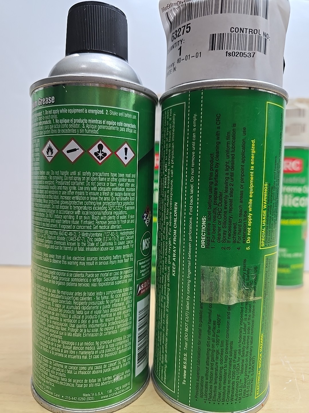 4 CRC 03030 Extreme Duty Silicone Lubricant High Pressure 10oz 1 – Lithium 03080