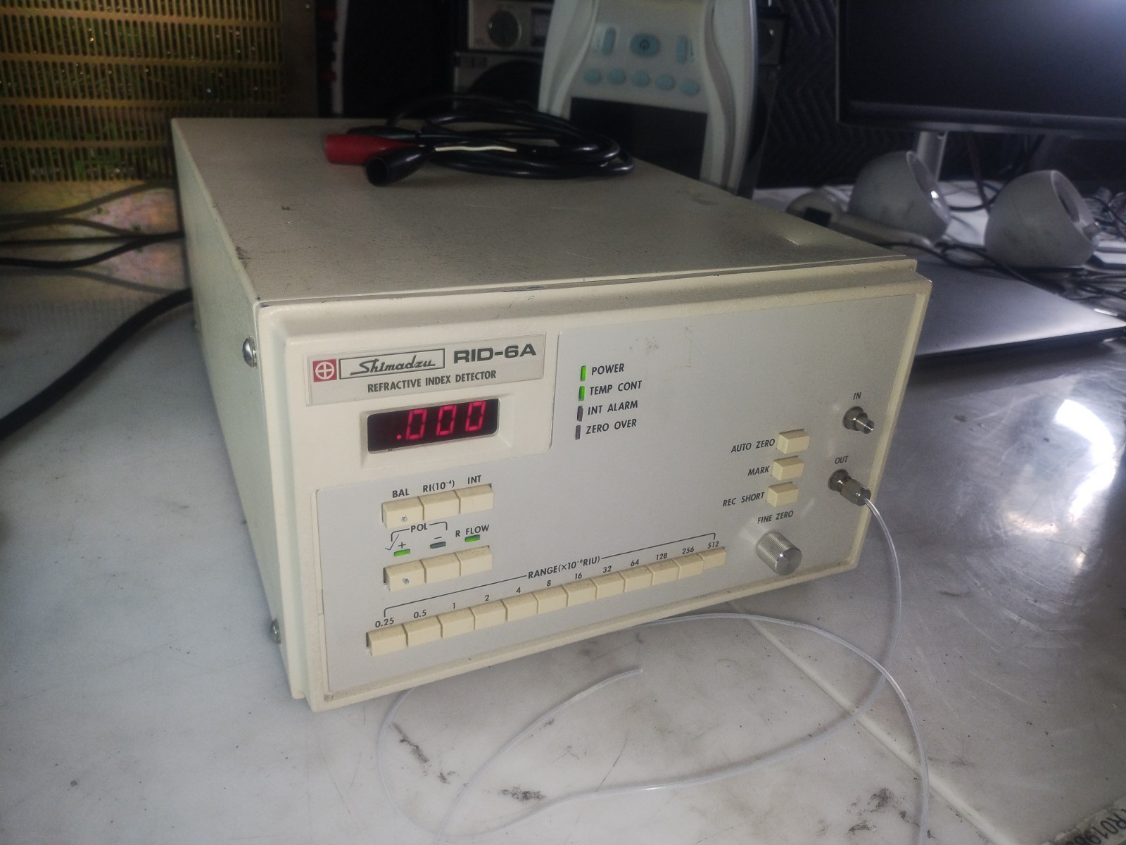 Shimadzu RID-6A Refractive Index Detector Used. Works