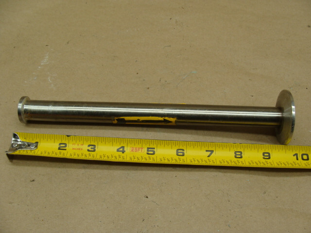 TRI-CLAMP SANITARY TUBE 9-1/2″ L X 5/8″ID FLANGE END 2″ OD X 5/8″ID P1323-G30