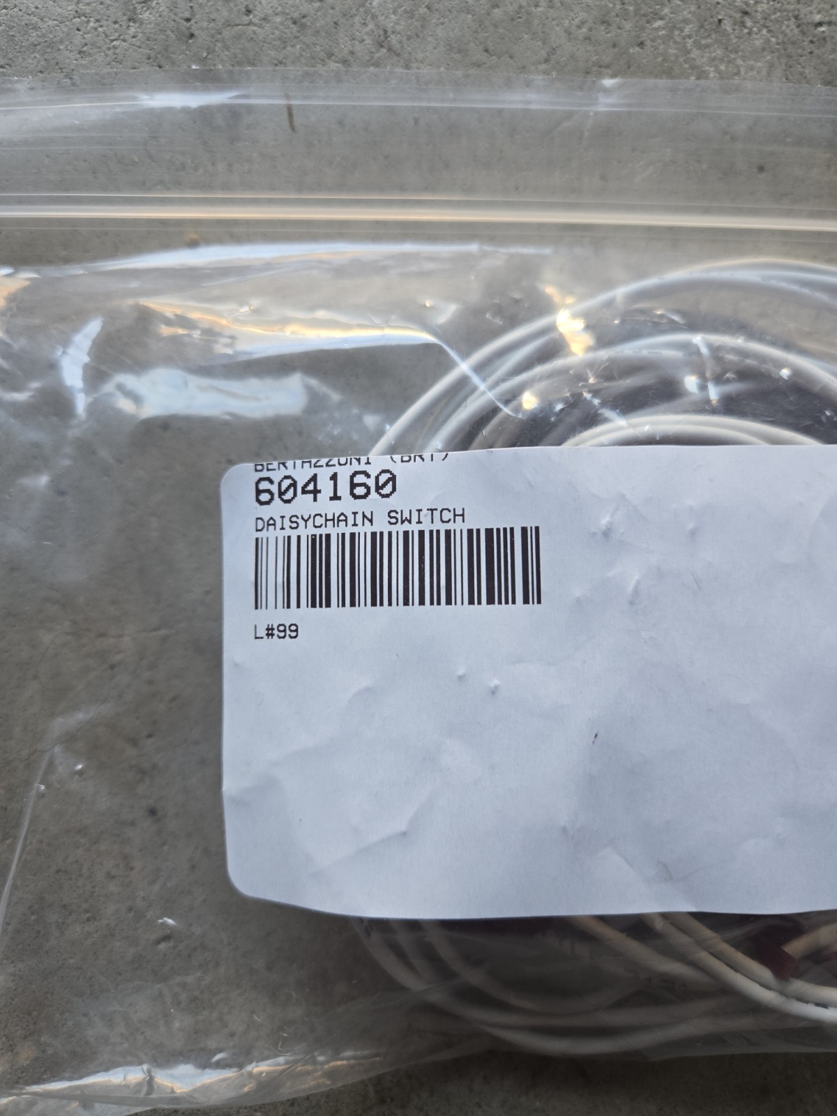 Bertazzoni 604160 Daisychain Switch 1/2″ NPT Brass Electrical Component