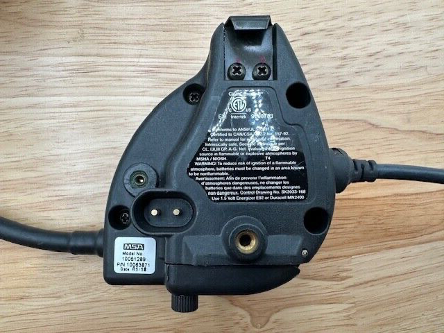 MSA 10063871 ClearCommand SCBA Amplifier Speaker Mic Microphone – Tested