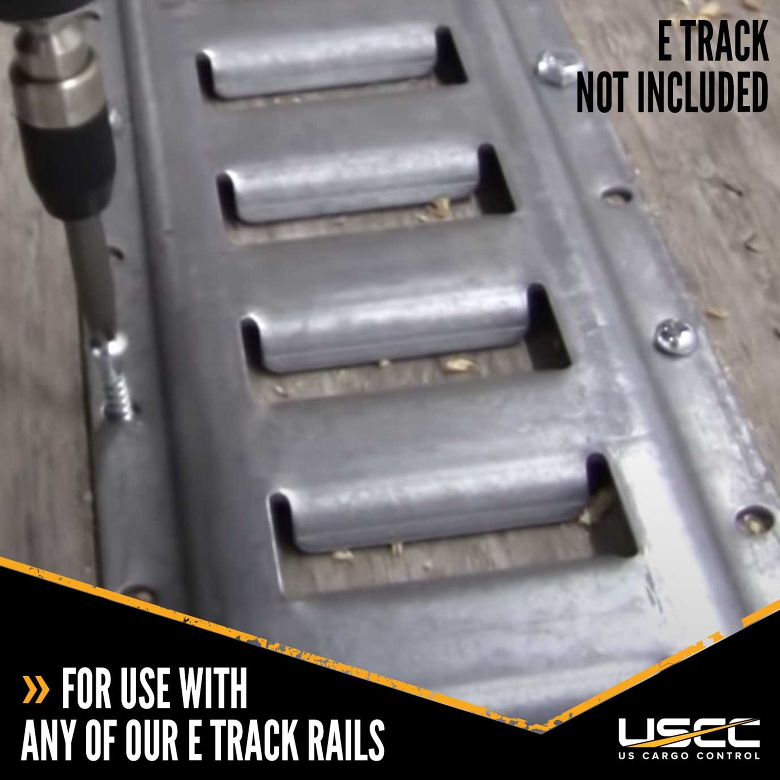 USCC 1-1/2″ E Track Wood Screws – Round Phillips Head – 10PK