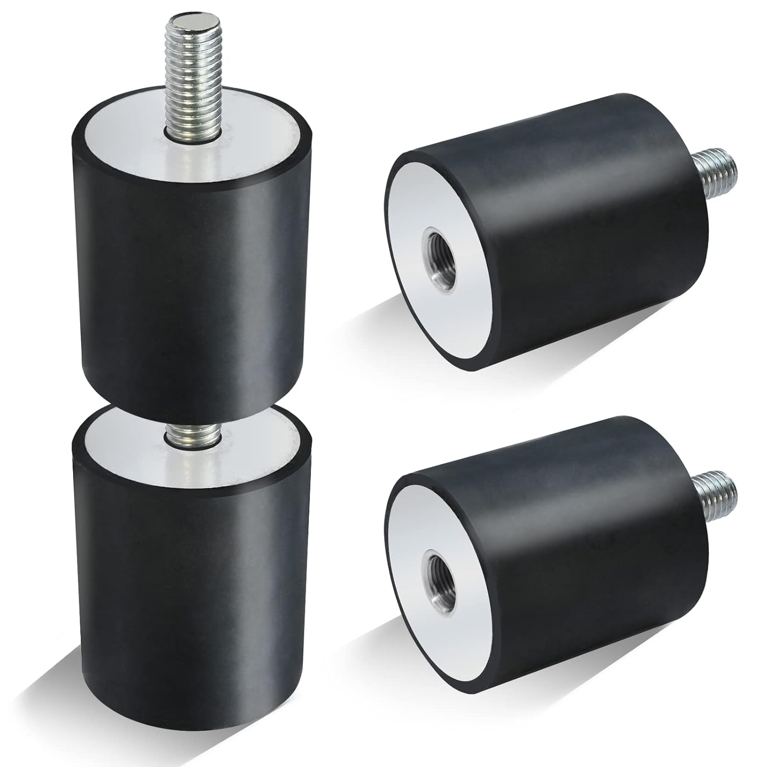4 Pack Rubber Shock Mounts for Wacker Neuson Plate Compactors & Rammers