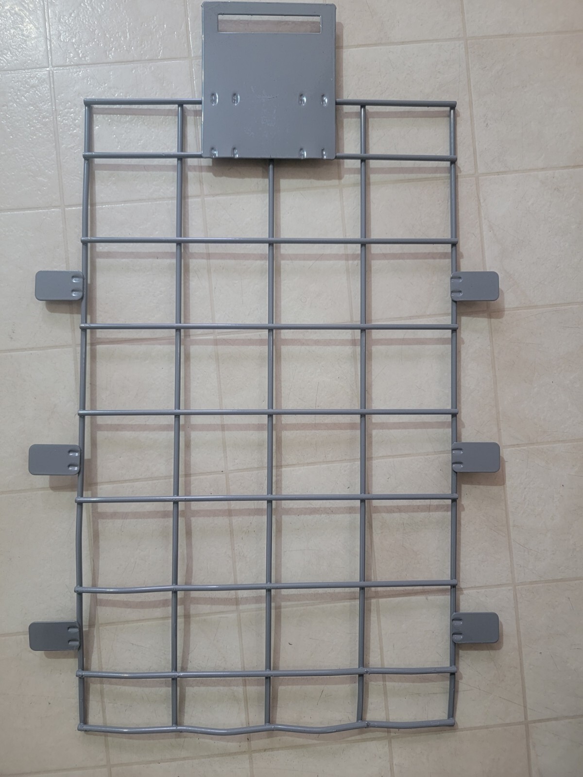 4 Panel Security Grid HOM191500 Gray 20″T x 12″W. (23″ Tall w/ Top)