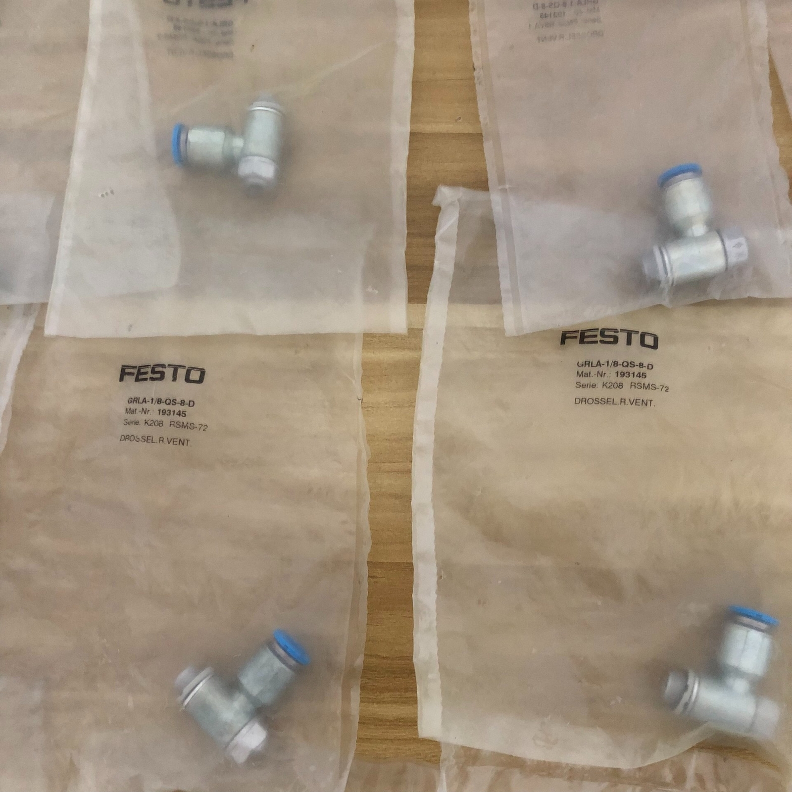 one festo 193145 GRLA-1/8-QS-8-D Accept counteroffer