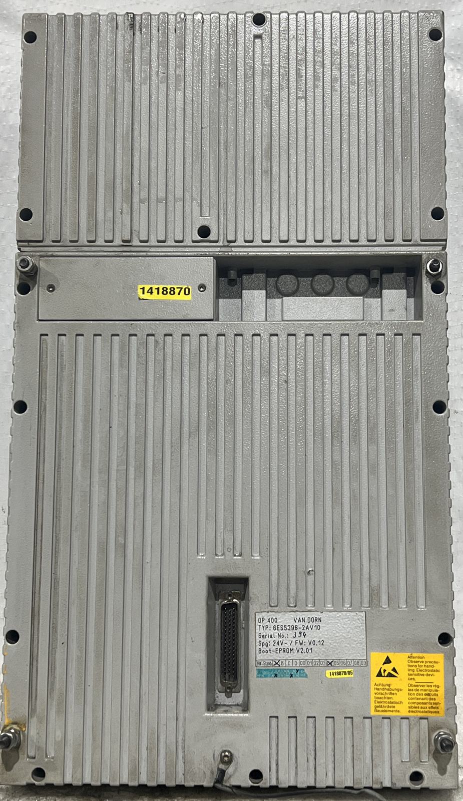 🔥Van Dorn Pathfinder SEL OP 400 6ES5398-2AV10, Used, Free Shipping🇺🇸
