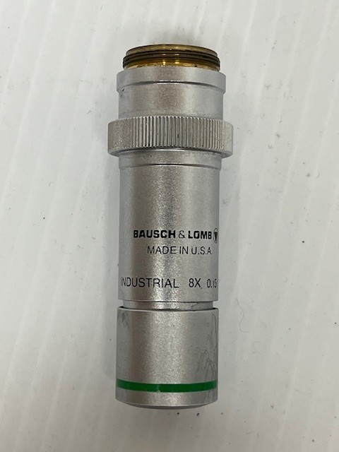 Bausch & Lomb 8X 0.15 N.A. Industrial Microscope Lens