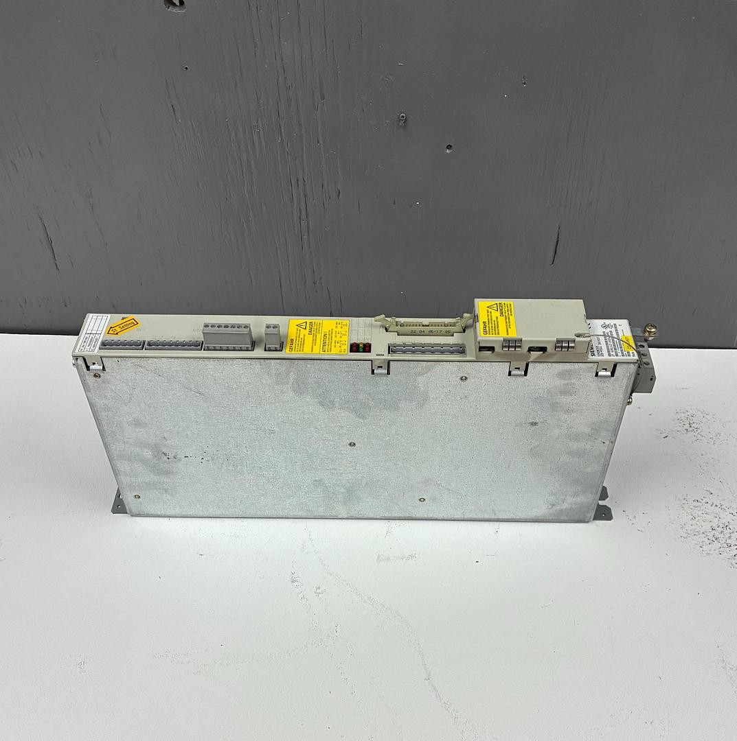 Siemens 6SN1112-1AC01-0AA1 Control Module Version E SIMODRIVE 611 Tested GHC-53