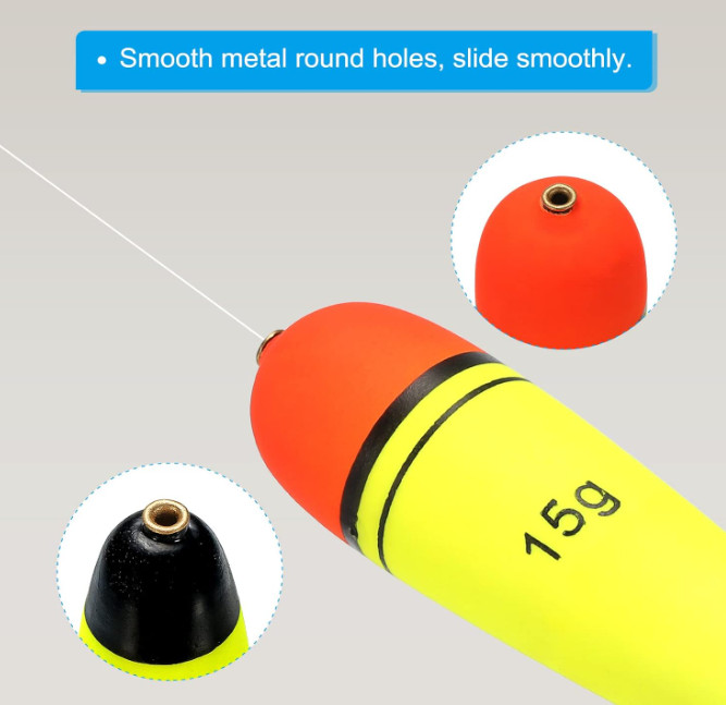 PATIKIL Fishing Slip Bobbers EVA Fishing Float for Saltwater Freshwater Fishing