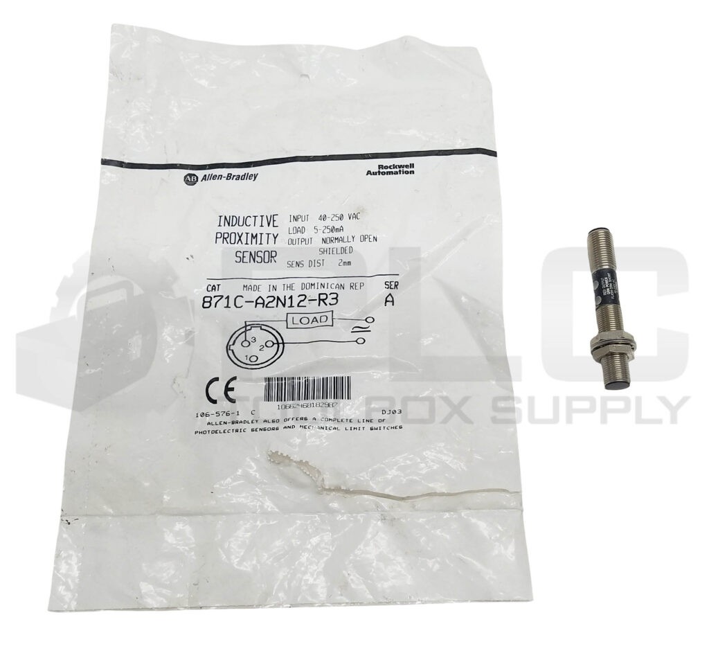 NEW ALLEN BRADLEY 871C-A2N12-R3 /A INDUCTIVE PROXIMITY SENSOR