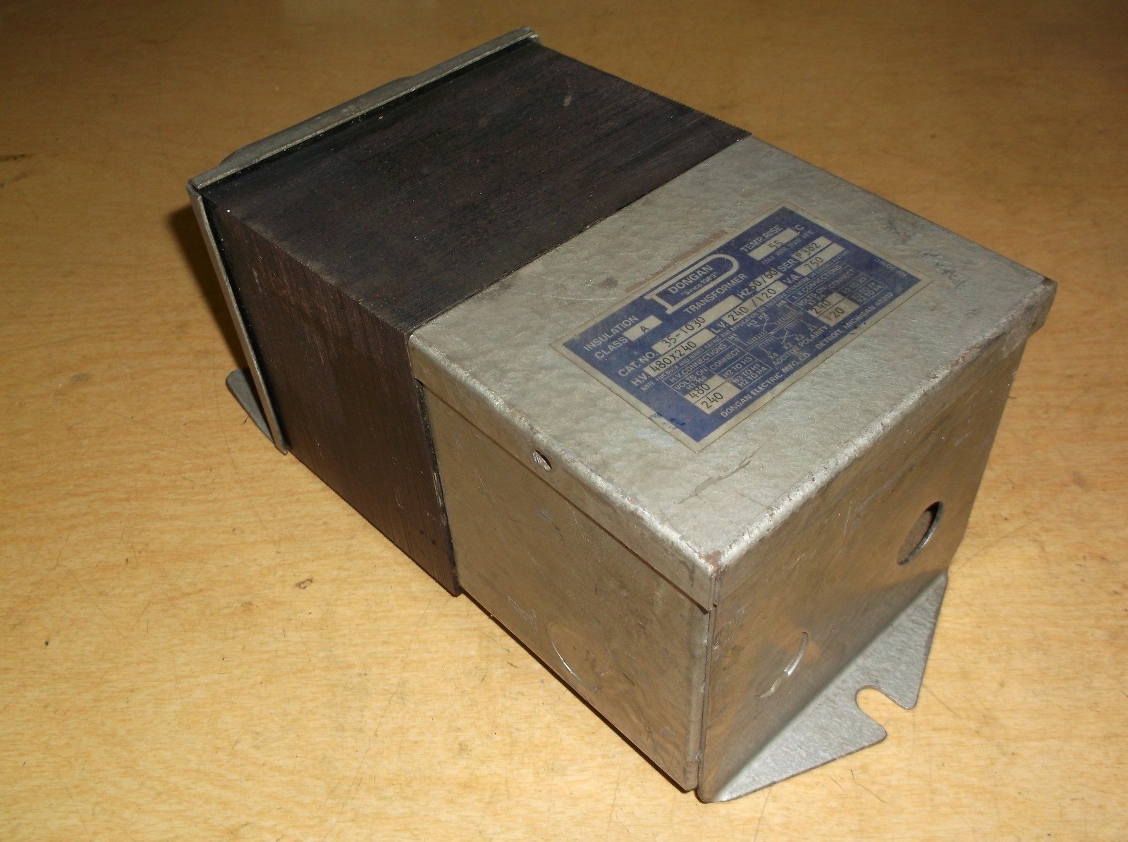 Dongan Transformer 35-1030 HV 480×240 lv 240/120 Class A *FREE SHIPPING*