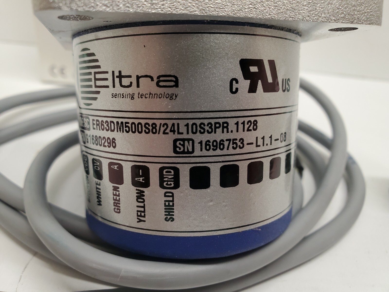 NEW IN BOX! ELTRA ROTARY ENCODER 91680296 ER63DM500S8/24L10SPR.1128