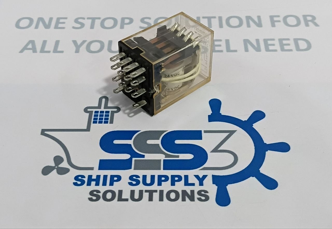 Omron MY4 Relay Coil Voltage 24VDC, 5A 240 VAC 5A 28VDC (Unused New)