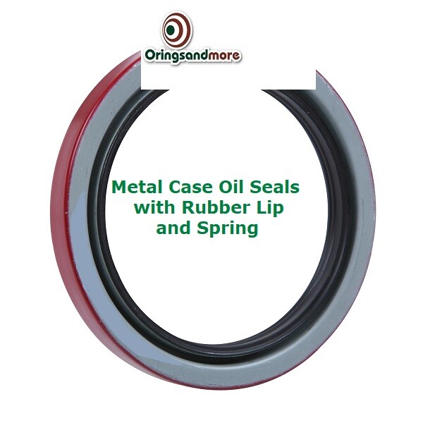Metric Oil Shaft Seal 70 x 90 x 10mm Single Lip Metal Case
