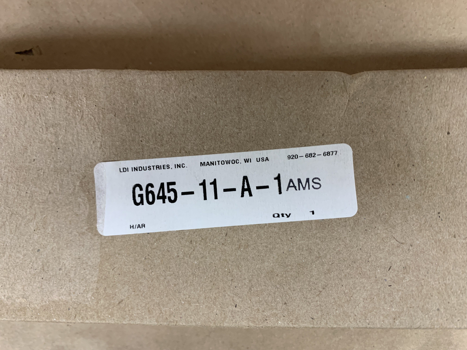 LDI G645-11-A-1 SITE GLASS