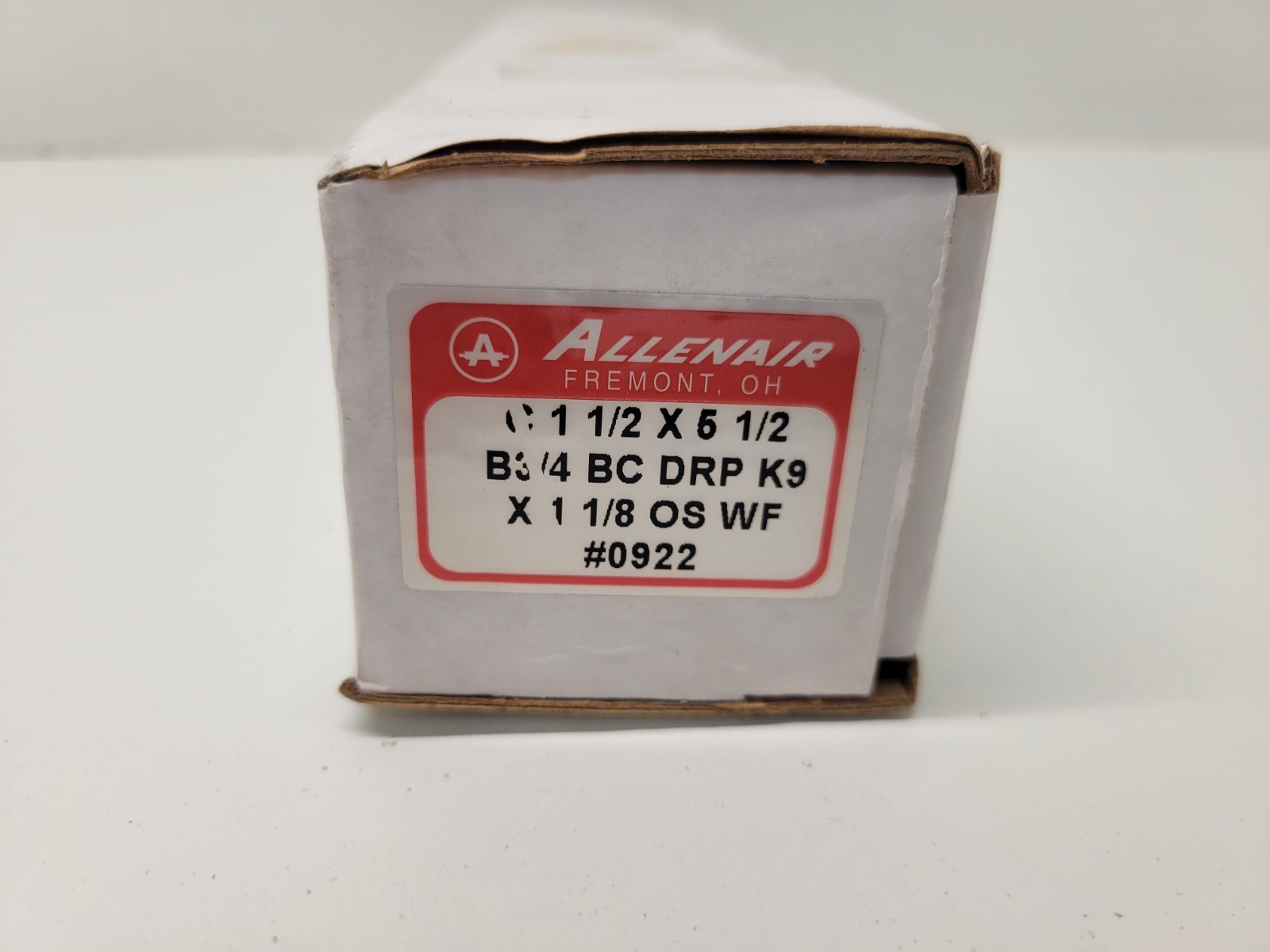 NEW! ALLENAIR 1-1/2X5-1/2″ PNEUMATIC CYLINDER B3/4-BC-DRP-K9X1-1/8-OS-WF