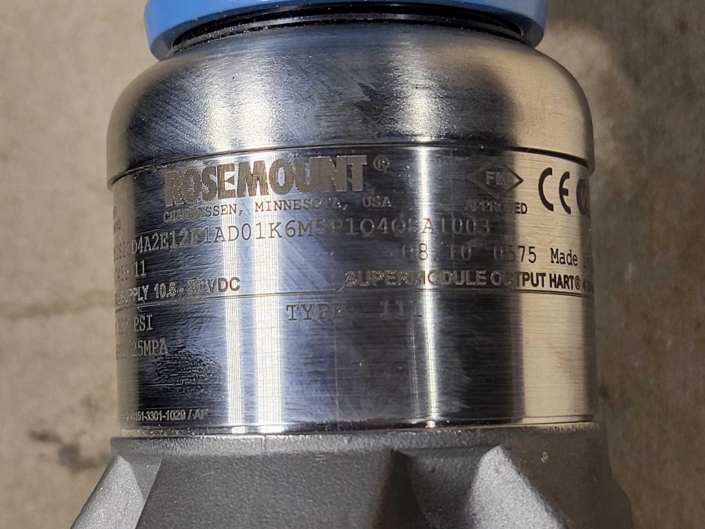 SURPLUS NEW Rosemount 3051S2CD4A2E12F1AD01K6M5P1Q4Q8A1003 Coplanar Pressure