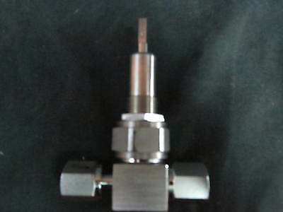 SWAGELOK SS-BNV51-AB BELLOWS SEALED VALVE, 1/4″, FEM VCR FACE SEAL FITTING; S