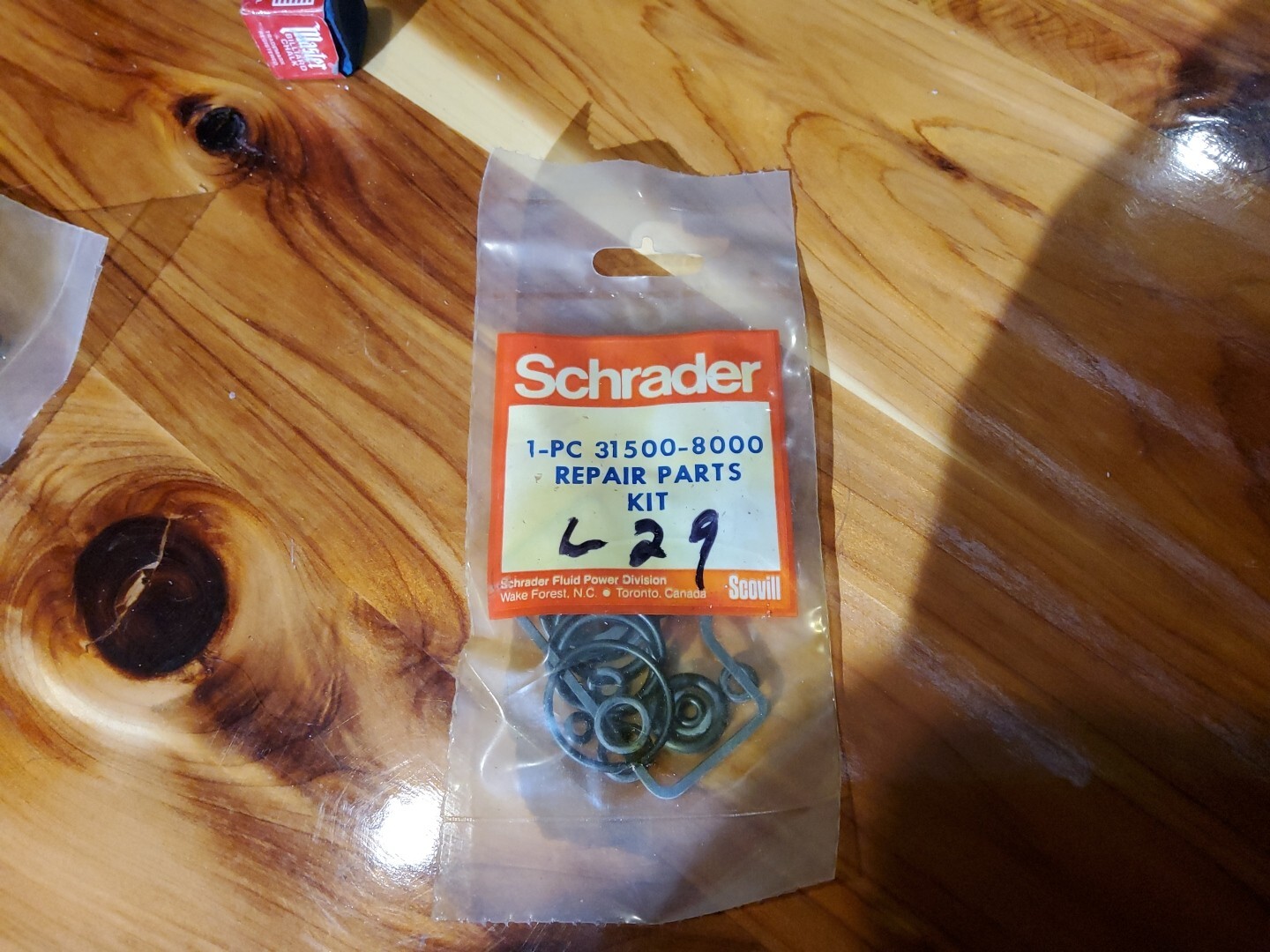 Schrader Bellows repair kit with gaskets and o-rings 31500-8000 (4861)
