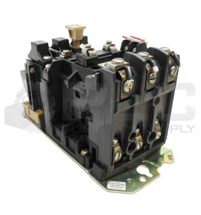 ALLEN BRADLEY 509-AOD /B CONTACTOR W/ CB236 W/ 42185-800-01 W/ 595-A /B *READ*