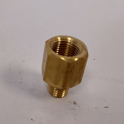 Brass Straight Adapter 1/8″ NPT Female x 1/16″ NPT Male