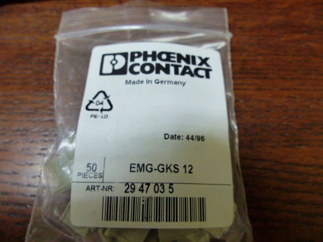PHOENIX 2947035 Qty of 49 per Lot Equipment marker width 12 mm 29 47 03 5 PHO