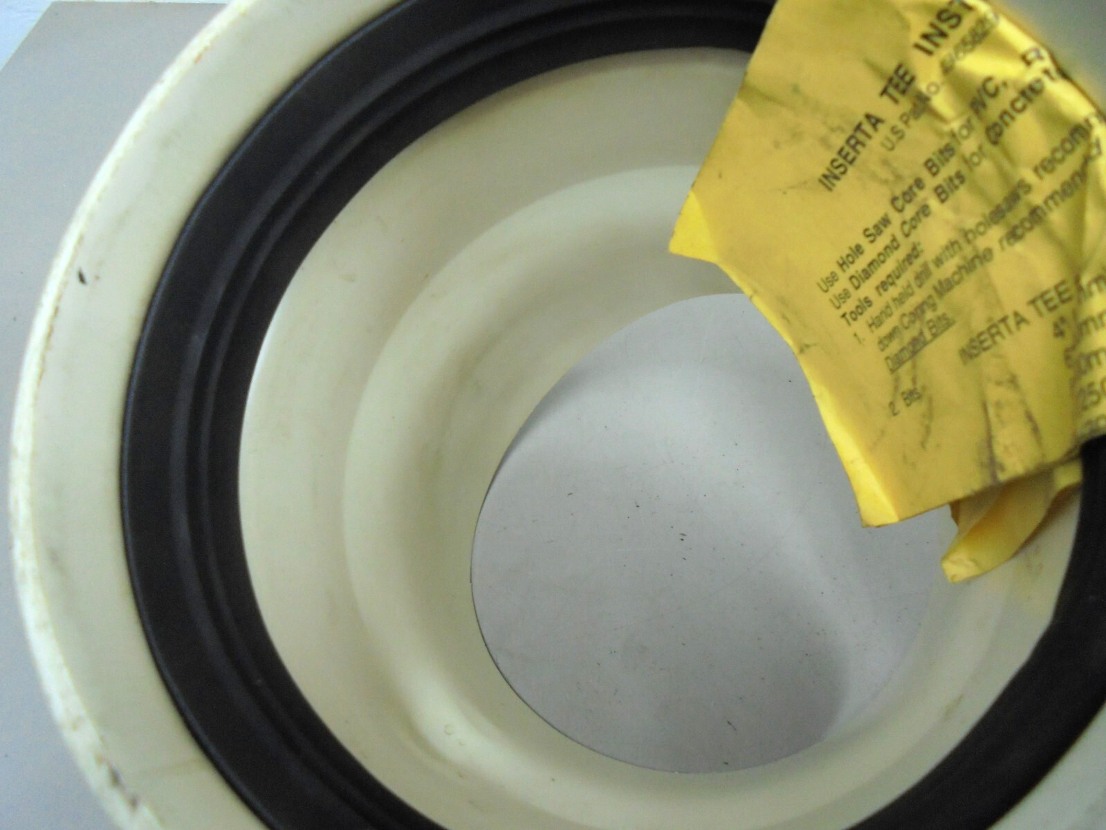 Inserta Tee 68CC Sewer Line Connector 6″ PVC to 8″ Concrete