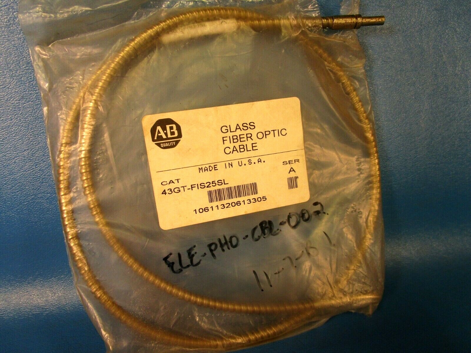 Allen Bradley 43GT-FIS25SL Glass Fiber Optic Cable