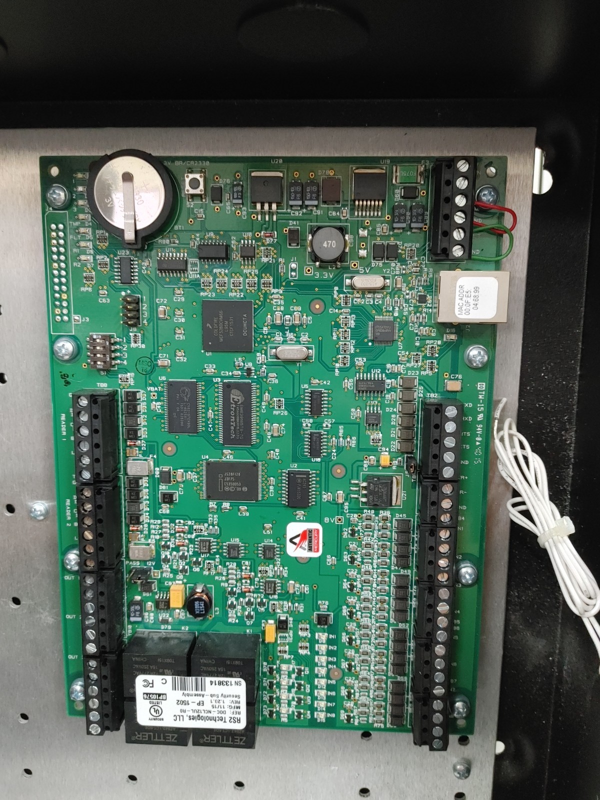 LIFESAFETY POWER FP075-D8PE2M Multi Output Power Supply Charger Enclosure