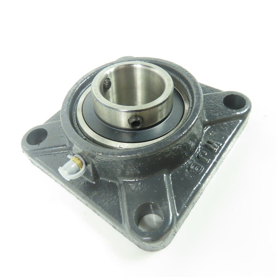 WJB F207 4-Bolt Flange Mount Ball Bearing 1-7/16″ Bore