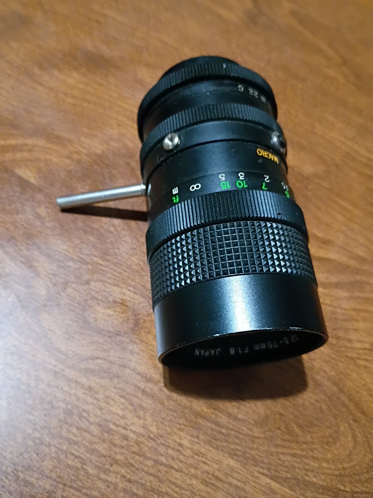 TOYO OPTICS Navitar 12.5-75mm f1.8 TV Zoom Lens