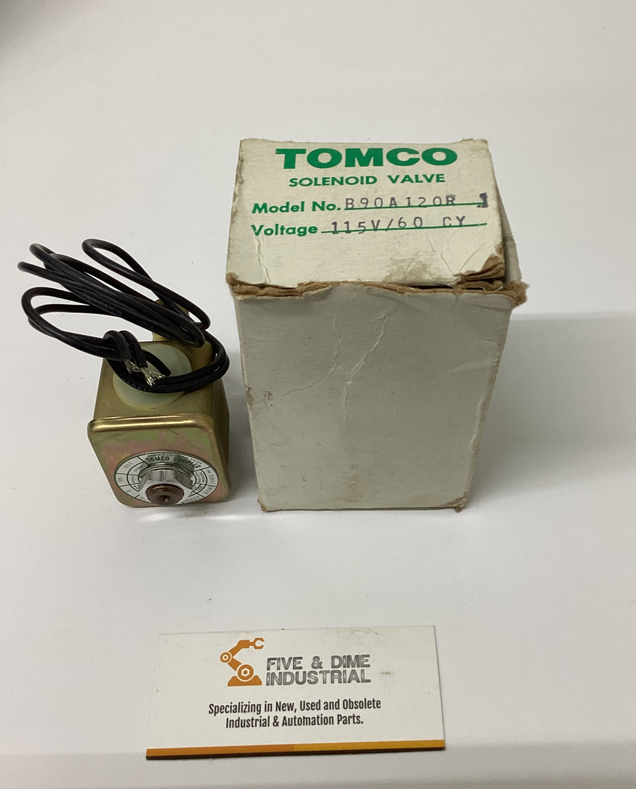 Tomco B90A120R 2-way Solenoid Valve 115/60