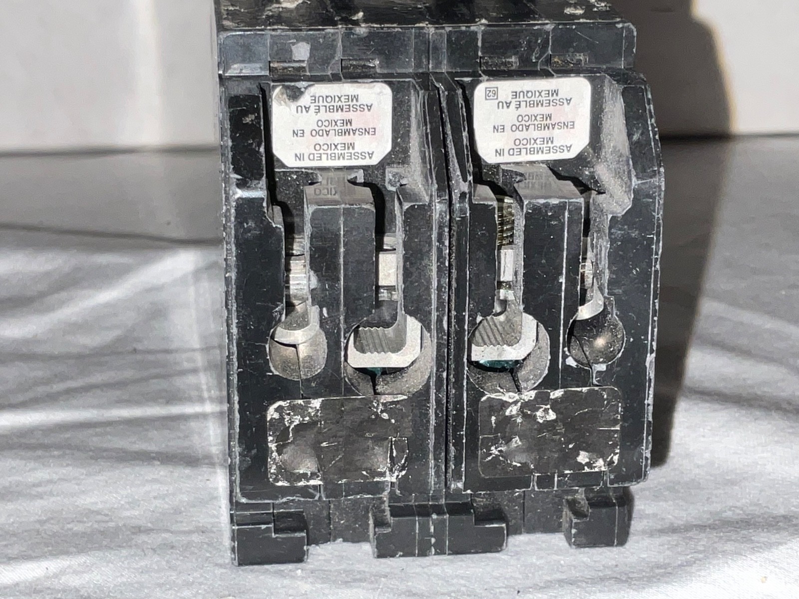 Square D HOMT2020250 Homeline Quad Circuit Breaker Two 20A 2 50A AB4457 #2