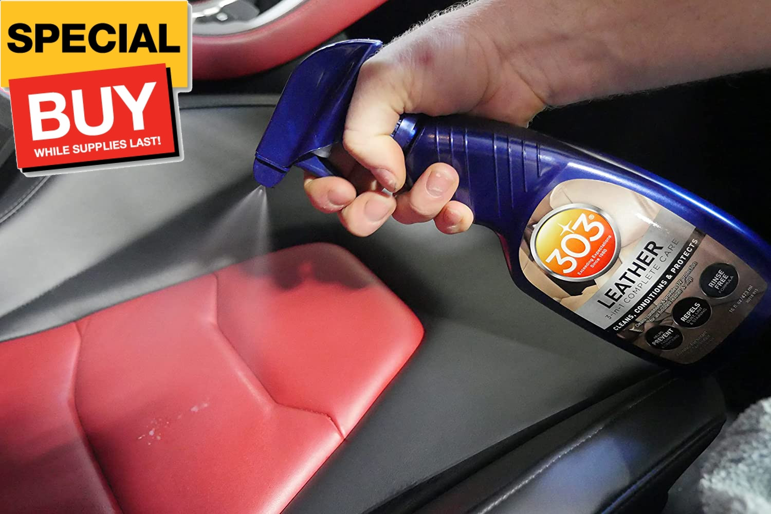 Leather 3-In-1 Complete Care – Cleans, Conditions, & Protects – Helps Prevent Fa