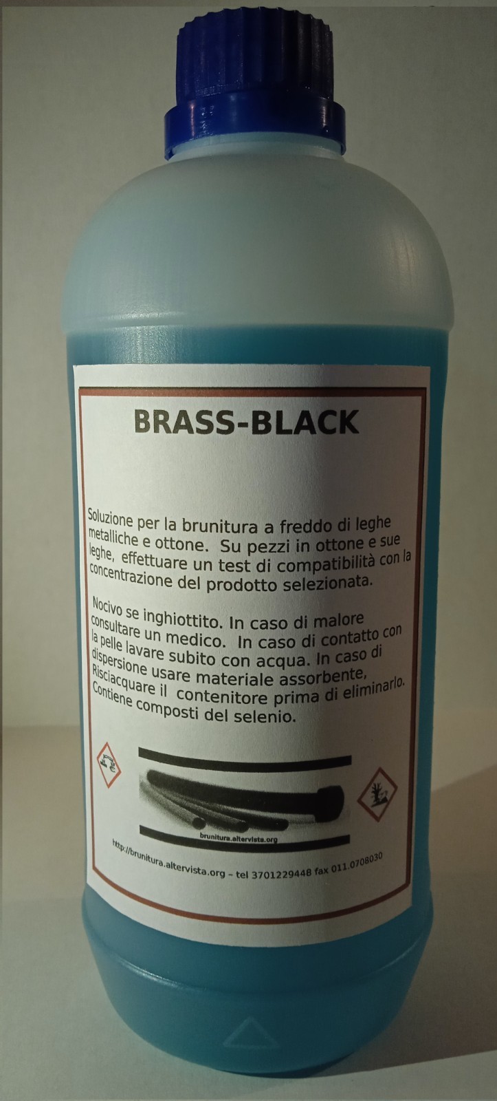 BRASS BURNER_BLACK IN PACK DA 125 ML
