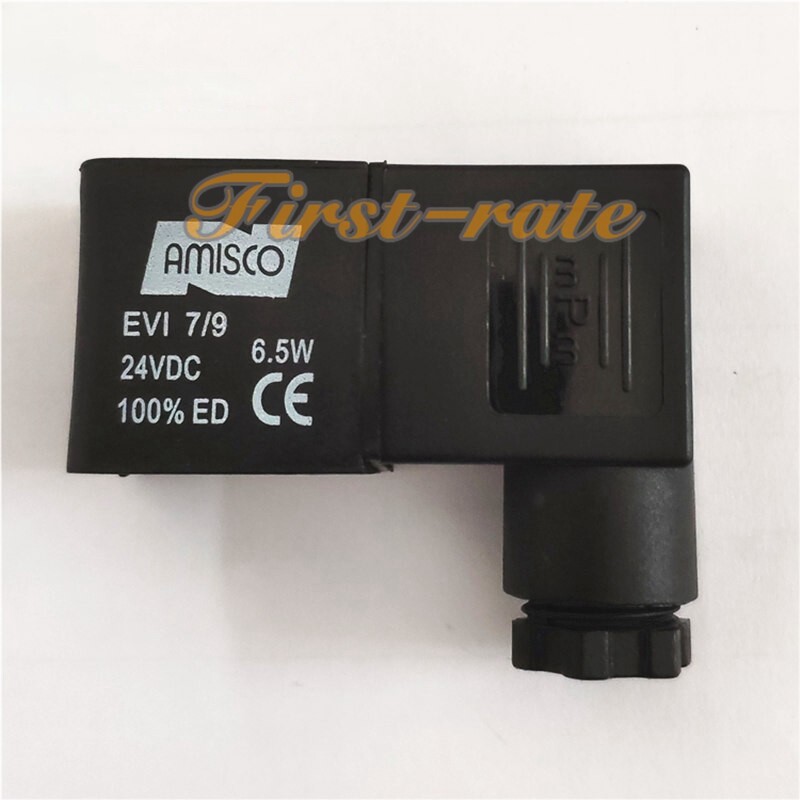 1PCS NEW AMISCO Solenoid Valve Coil EVI 7/9 24VDC 6.5W