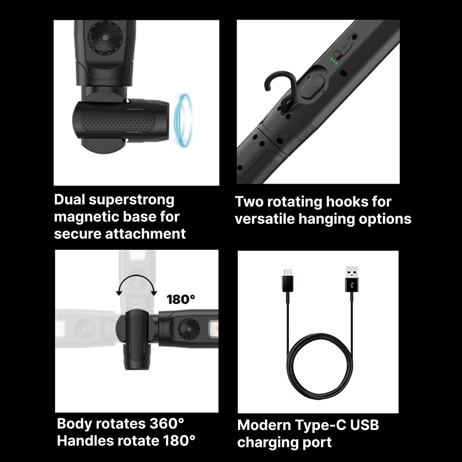 Omni Tools 1200+ Lumen Rechargeable Underhood Work Light