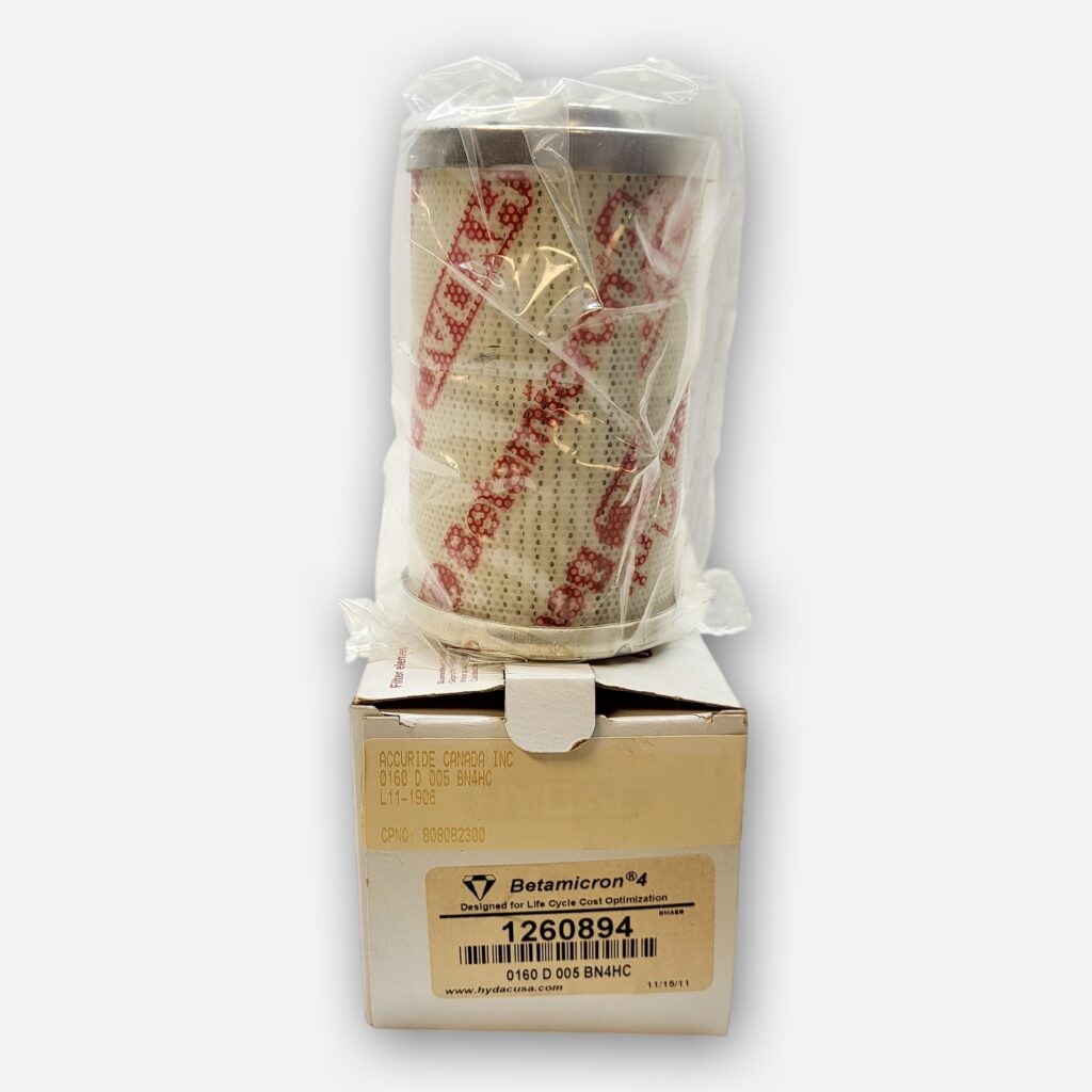 NEW HYDAC 1260894 BETAMICRON 4 HYDRAULIC PRESSURE FILTER, 0160 D 005 BN4HC