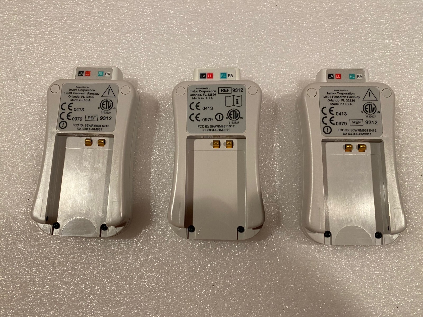 Invivo/Philips ECG Wireless Transmitter Part# 9312 , Ch 1, 2, 4