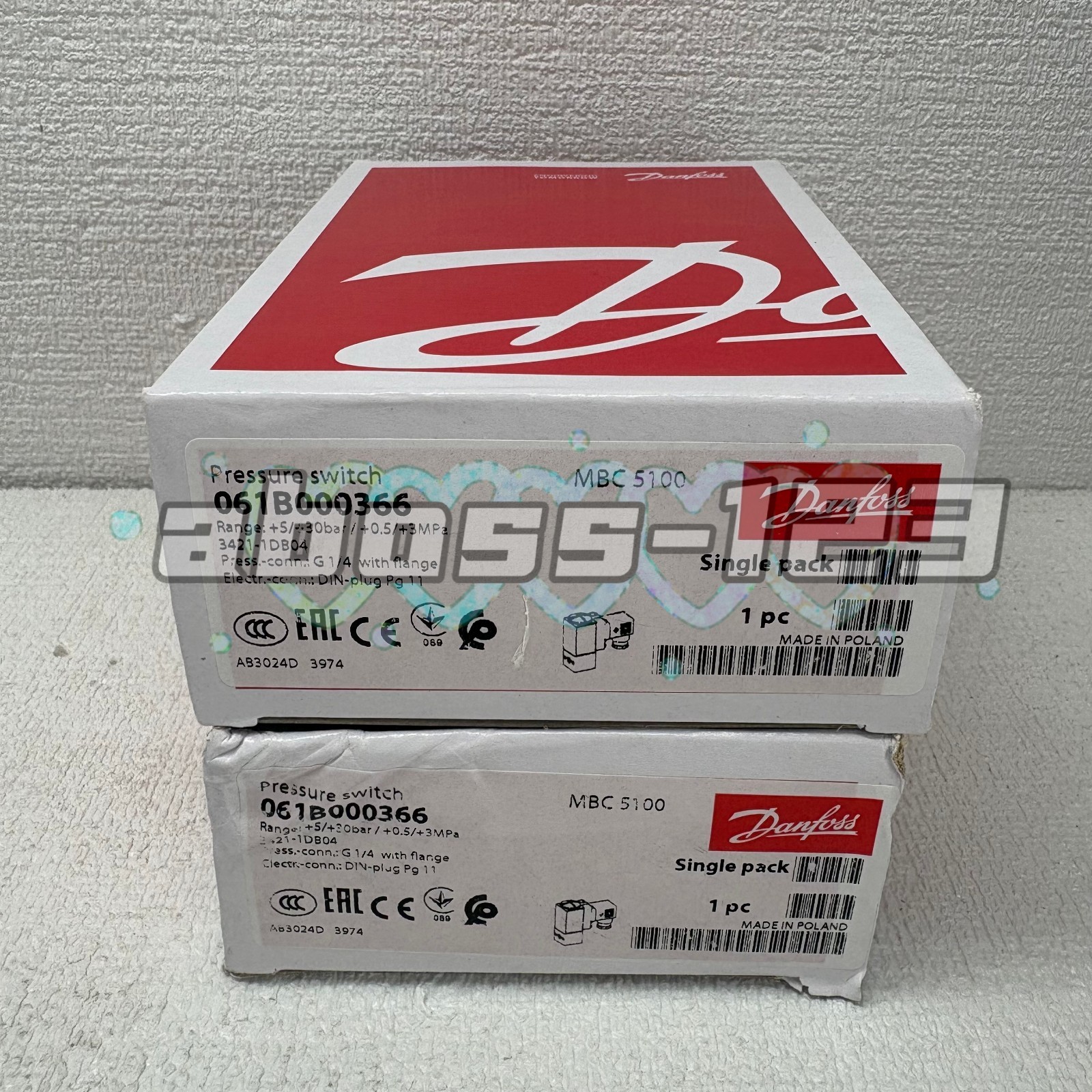 Danfoss 061B000366 MBC5100 pressure sensor#1pcs new in box