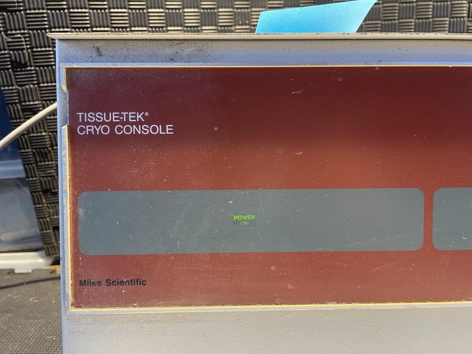 MILES Scientific Tissue-Tek Cryo Console 4587 – TESTED – In Working Order – A1