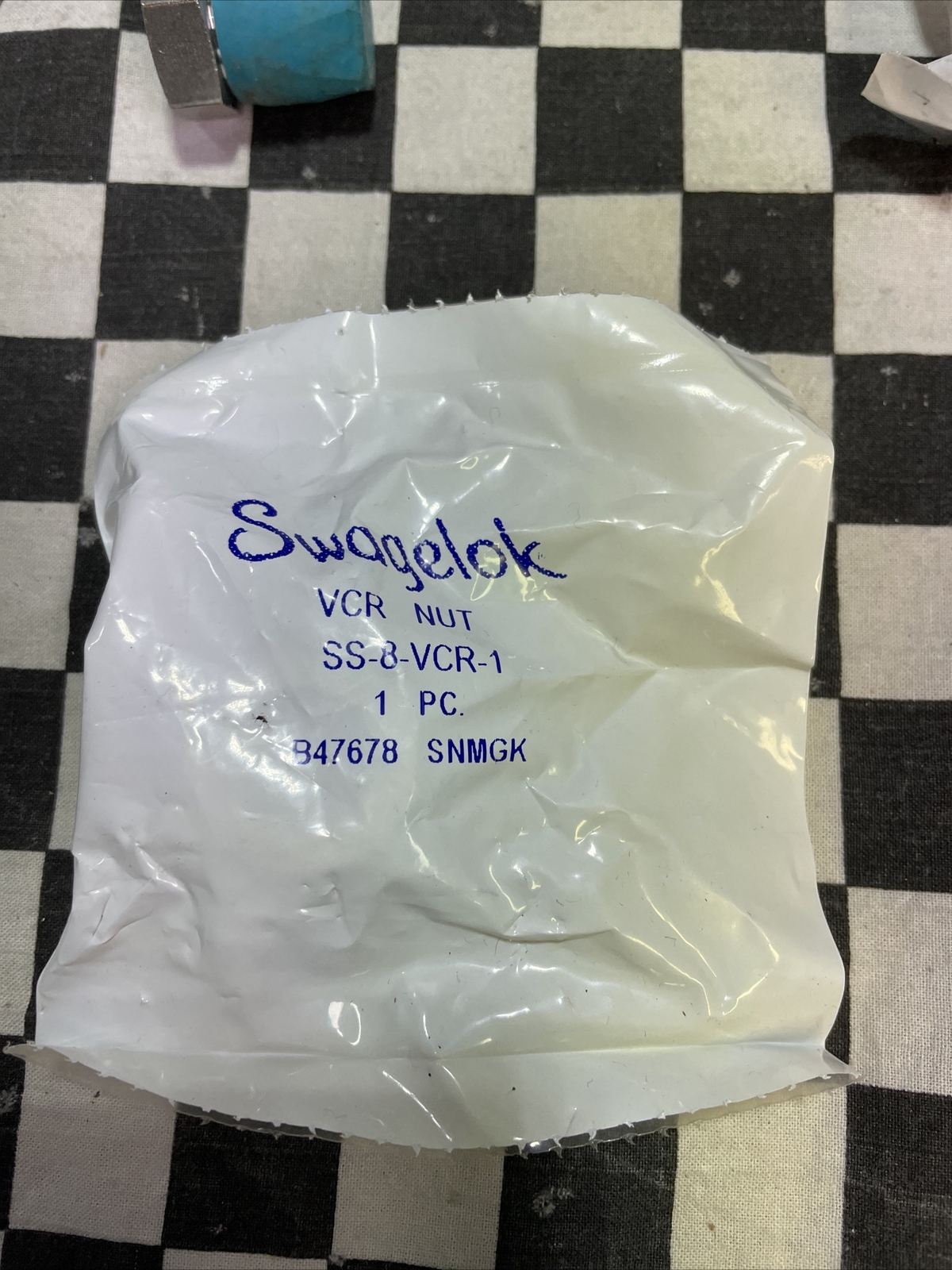 Swagelok SS-8-VCR-6-DM SS-8-VCR-9 SS-8-VCR-CP SS-8-VCR-P, SS-8-VCR-CG SS-8-VCR-1