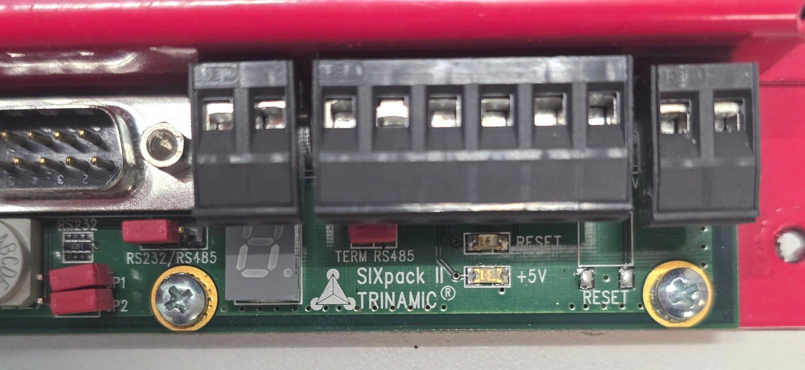 Trinamic SixPack 2 Stepper Control Unit 6-Axis 1.4A RMS 12-48V RS232/RS485 uStep