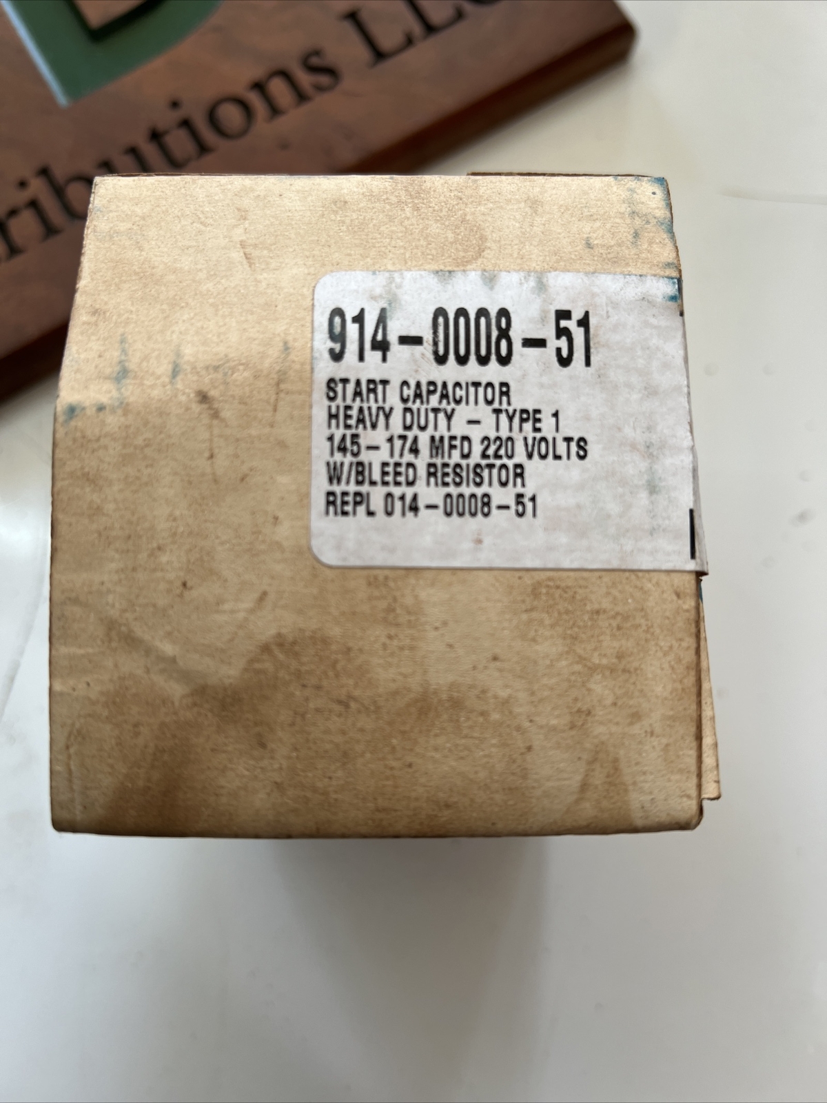 NEW Copeland Start Capacitor 914-0008-51 w/ Bleed Resistor *FREE SHIPPING*