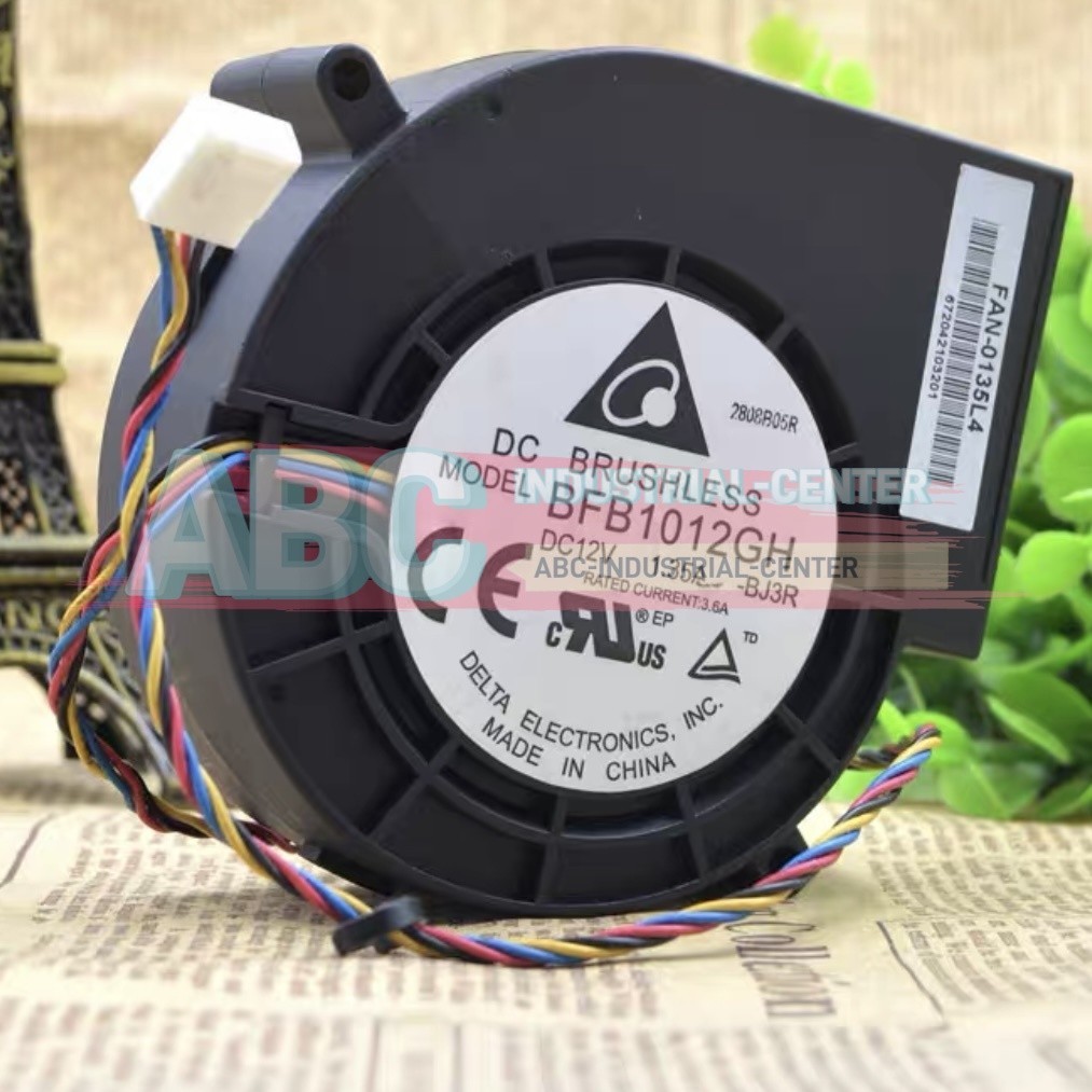 DELTA BFB1012GH 12V 1.35A Turbo Centrifugal Blower Cooling Fan# 1pcs New In Box