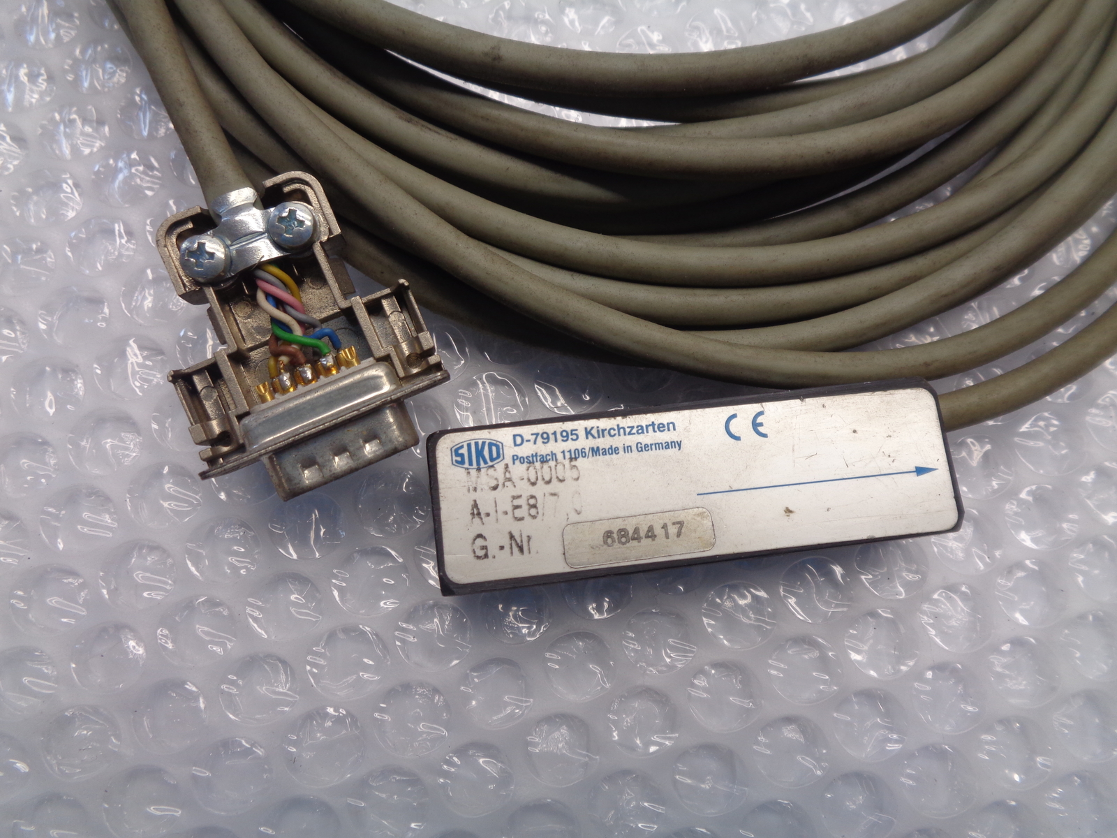SIKO D-79195 MSA-005 SENSOR (AS PICTURED) UNMP