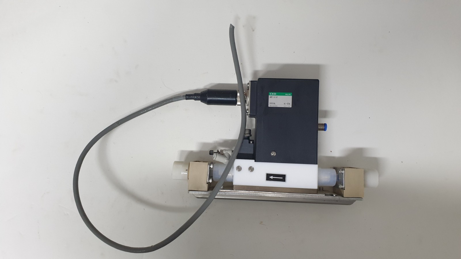 CKD AMF-V-X1 Flow Valve Assembly with Cable, From TEL Tokyo Electron Lit