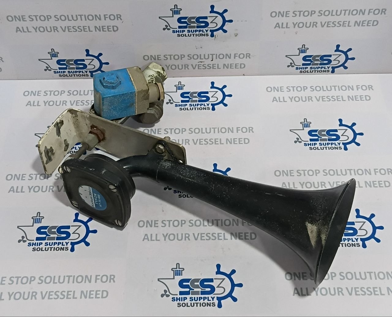 Kockum Sonics TYFON KT75/400 Air Horn With Solenoid Coil
