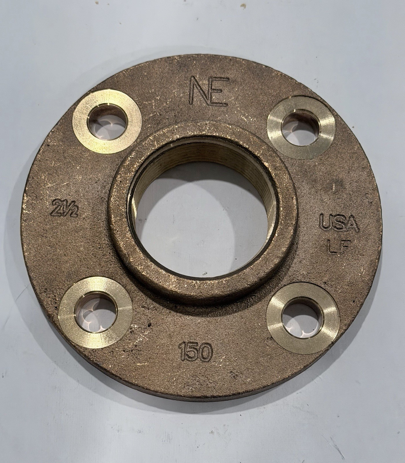 MERIT BRASS BRLFTFL NL235-40 LEAD COMPLAINT 2-1/2″ THREADED #150 COMP FLANGE B4